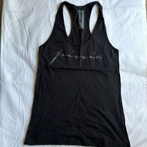 Brand new black  racer back Pixxie  tank never worn